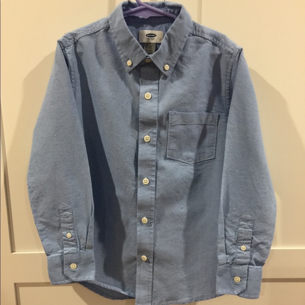 Boys oxford shirt. Size 6/7.